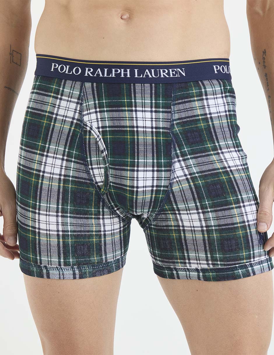 Set bóxer brief de algodón para hombre 3 piezas