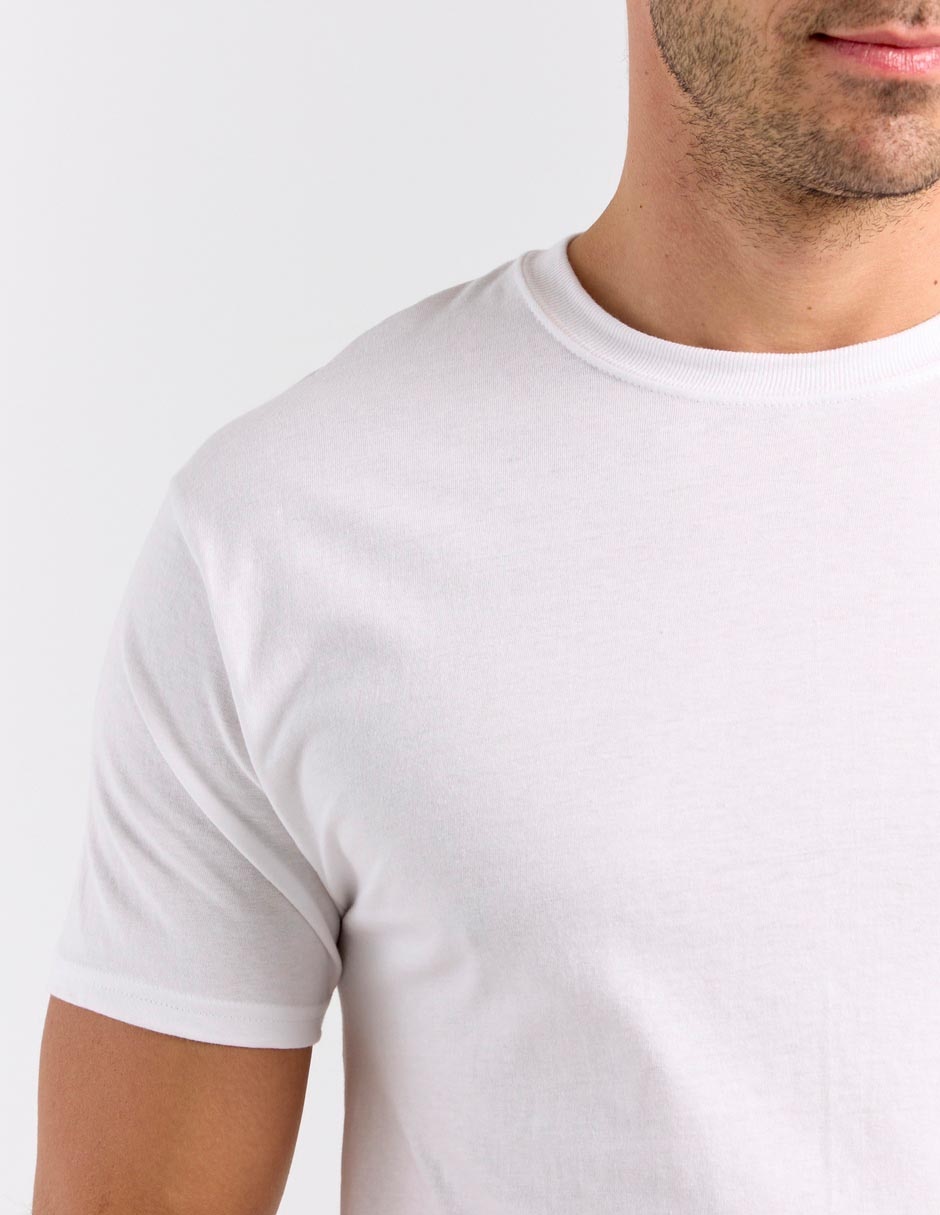 Set camiseta cuello redondo para hombre 4