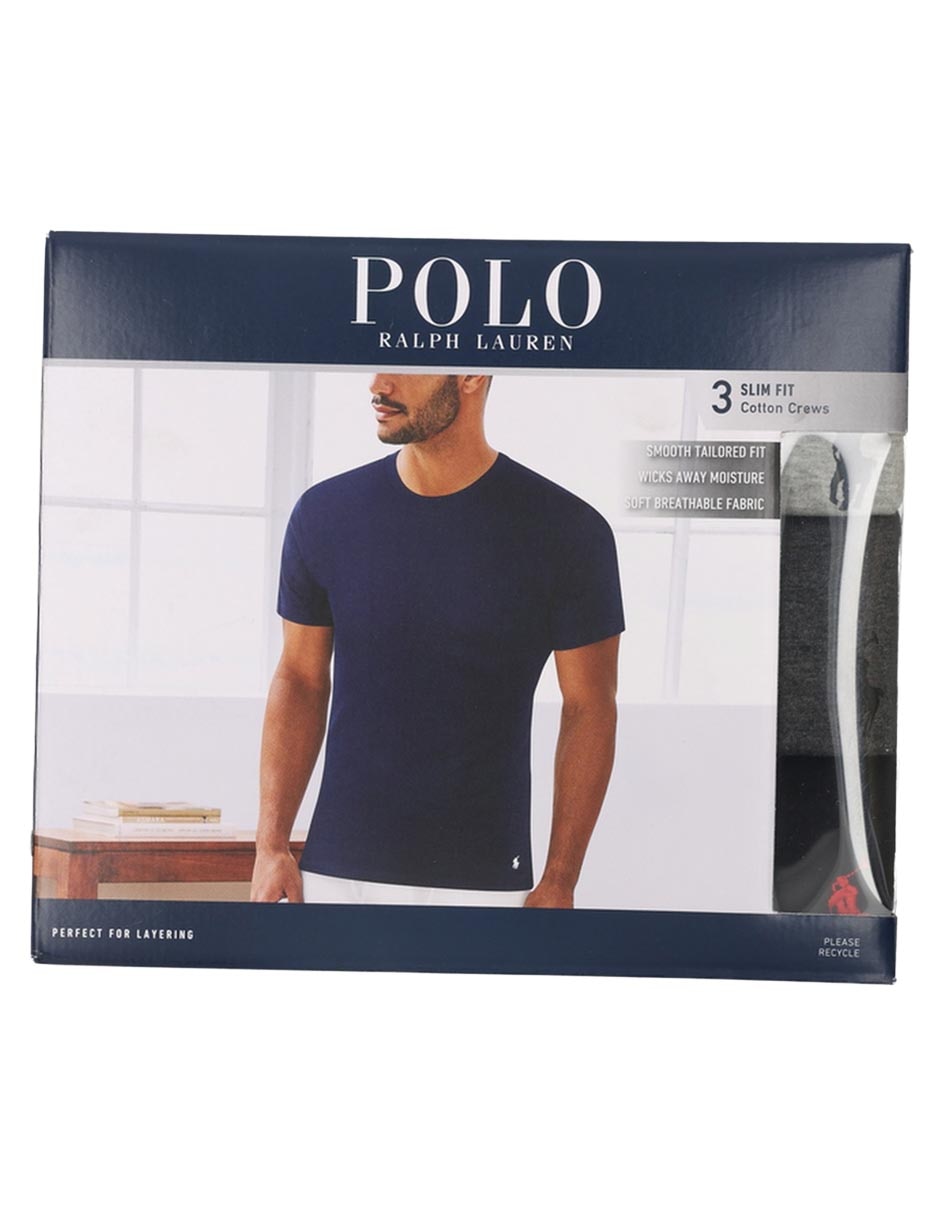 Set camiseta cuello redondo para hombre 6