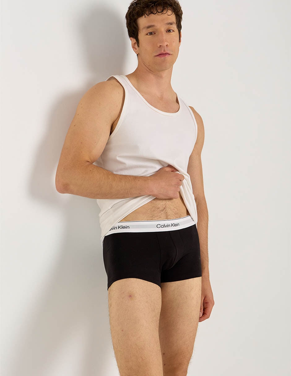 Set bóxer trunk de algodón para hombre 3 piezas Set bóxer trunk de algodón para hombre 3 piezas