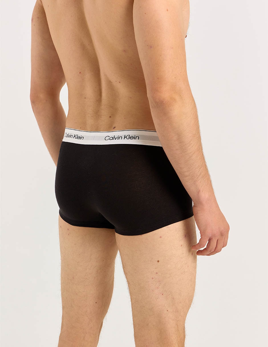 Set bóxer trunk de algodón para hombre 3 piezas 8