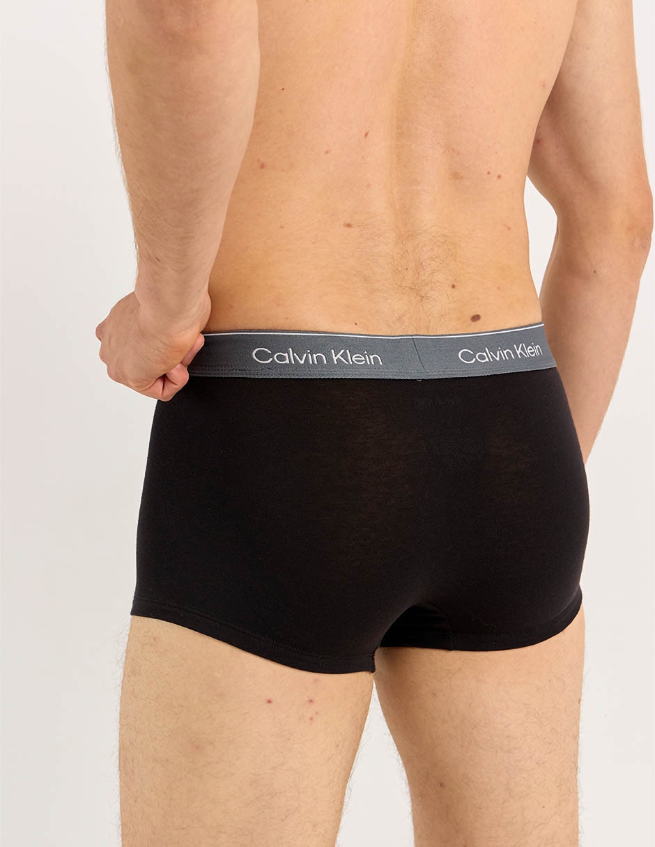 Set bóxer trunk de algodón para hombre 3 piezas 8
