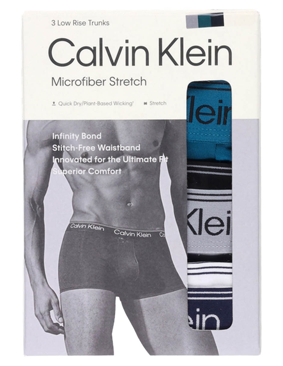 Set bóxer trunk para hombre 3 piezas 6