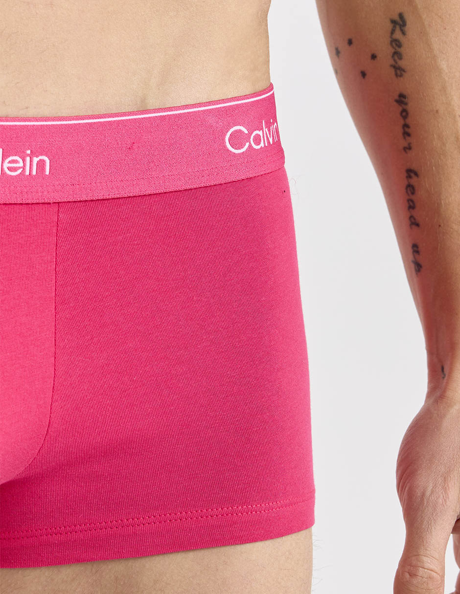 Set bóxer trunk de algodón para hombre 3 piezas 4