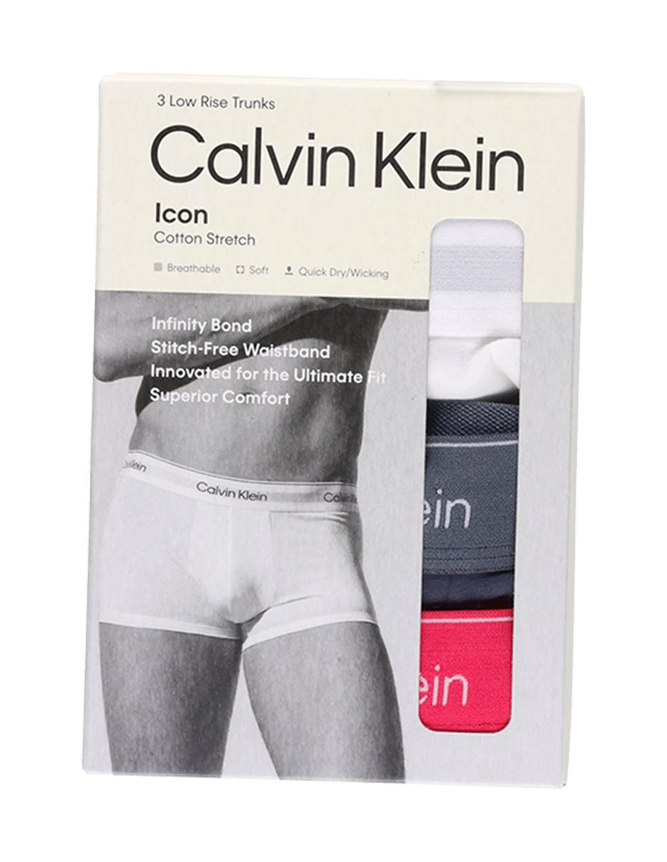 Set bóxer trunk de algodón para hombre 3 piezas 6
