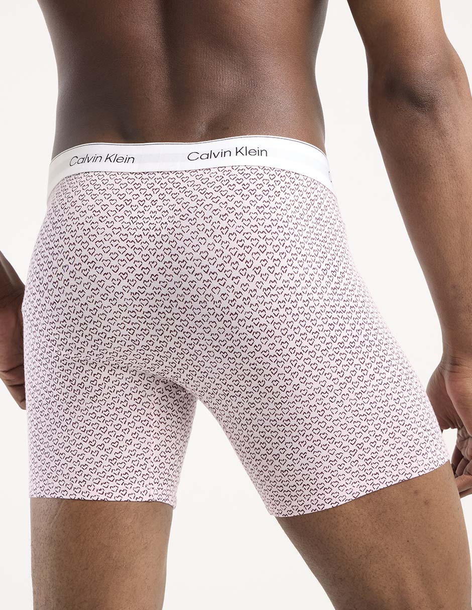 Set bóxer brief de algodón para hombre 3 piezas 3