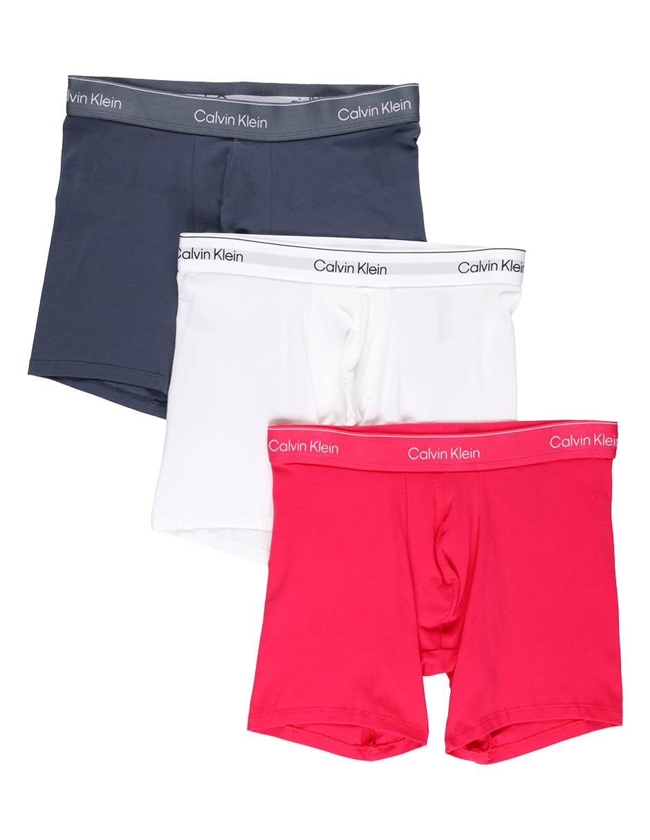 Set bóxer brief de algodón para hombre 3 piezas 5