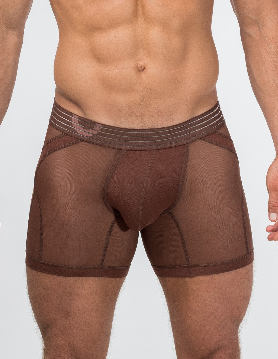 BOXER BRIEF ROUNDERBUM RB12XB, G, CAFÉ