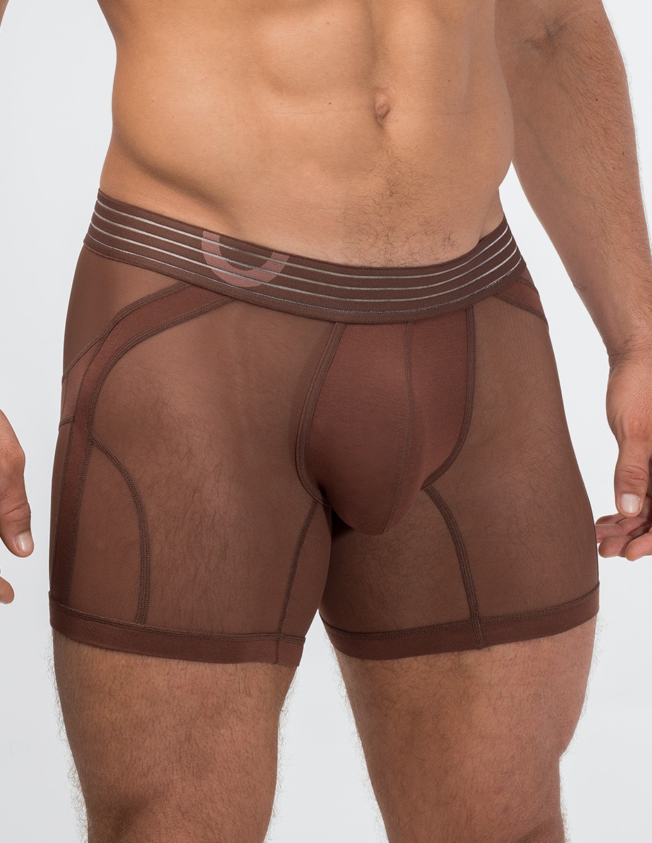 BOXER BRIEF ROUNDERBUM RB12XB, G, CAFÉ