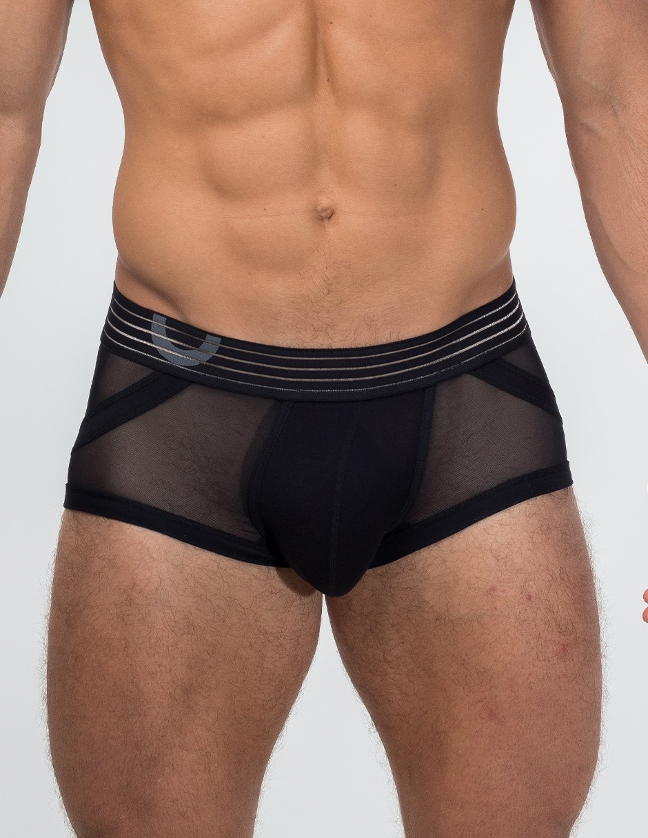 BOXER BRIEF ROUNDERBUM RB12, CH, NEGRO