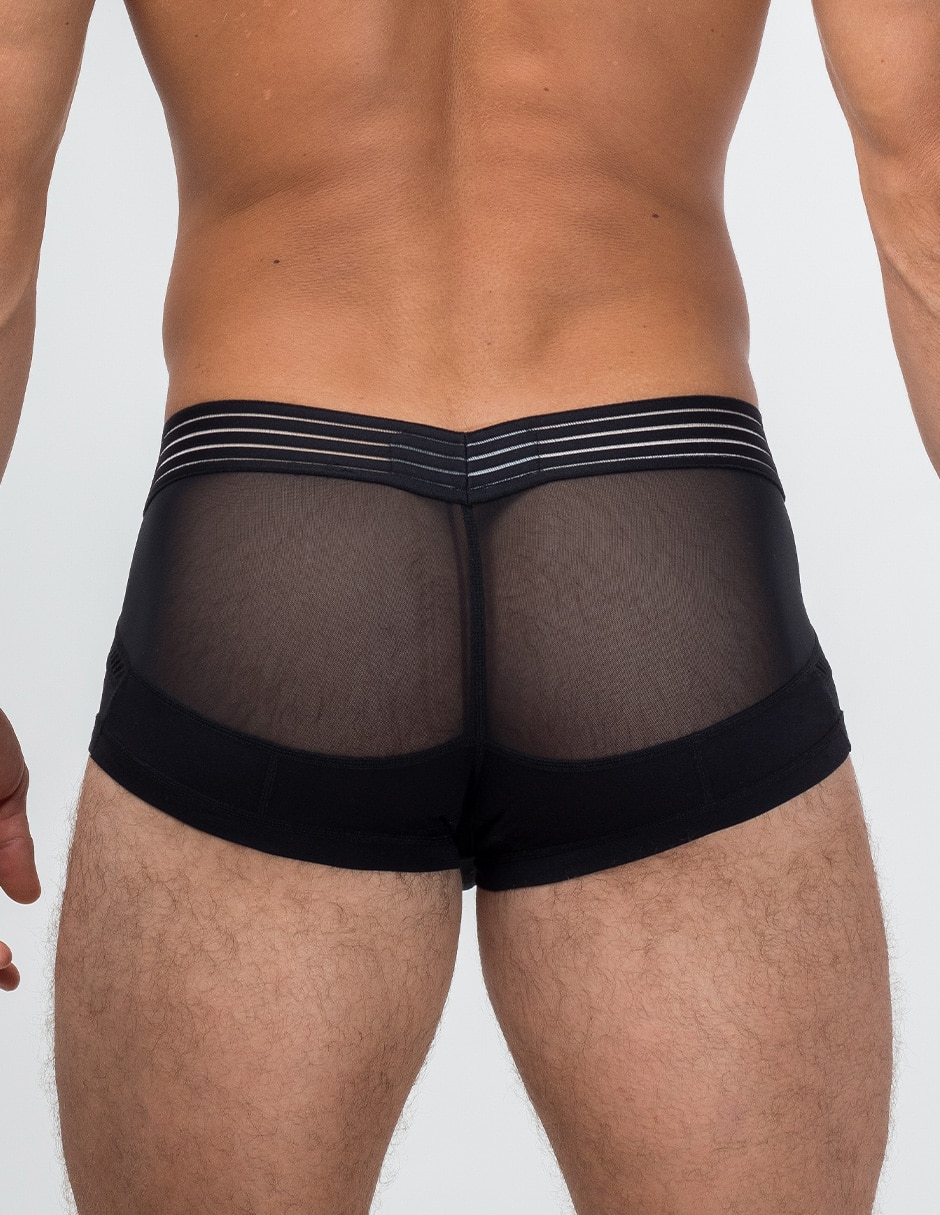 BOXER BRIEF ROUNDERBUM RB12, CH, NEGRO