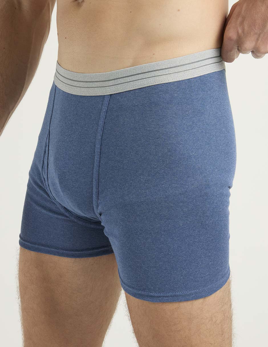 Set bóxer brief de algodón para hombre 2 piezas 2