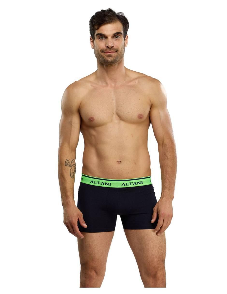 Bóxer brief alfani "de" algodón "para hombre" 6 "piezas" (si aplica)