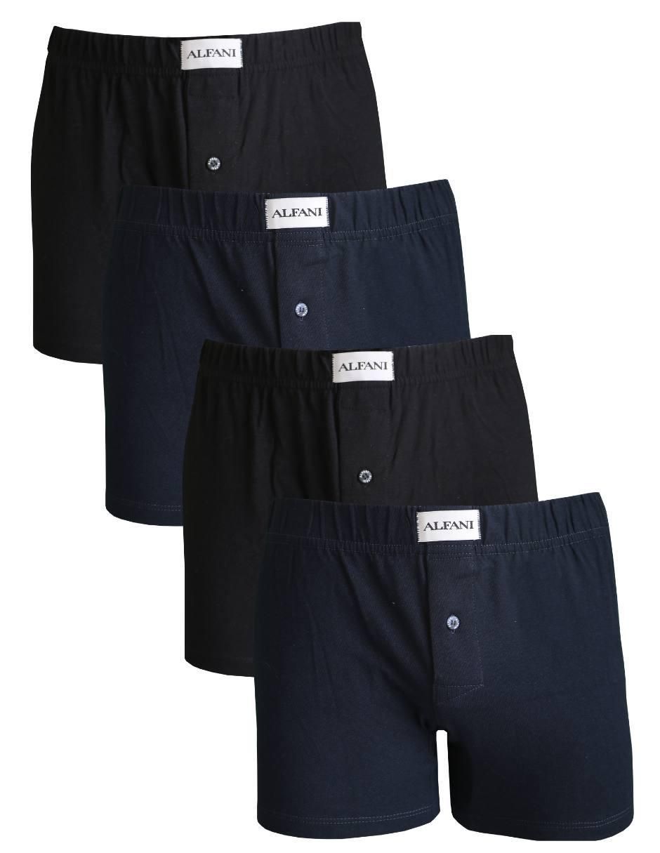 Set de bóxer de algodón para hombre 4 piezas Set de bóxer de algodón para hombre 4 piezas