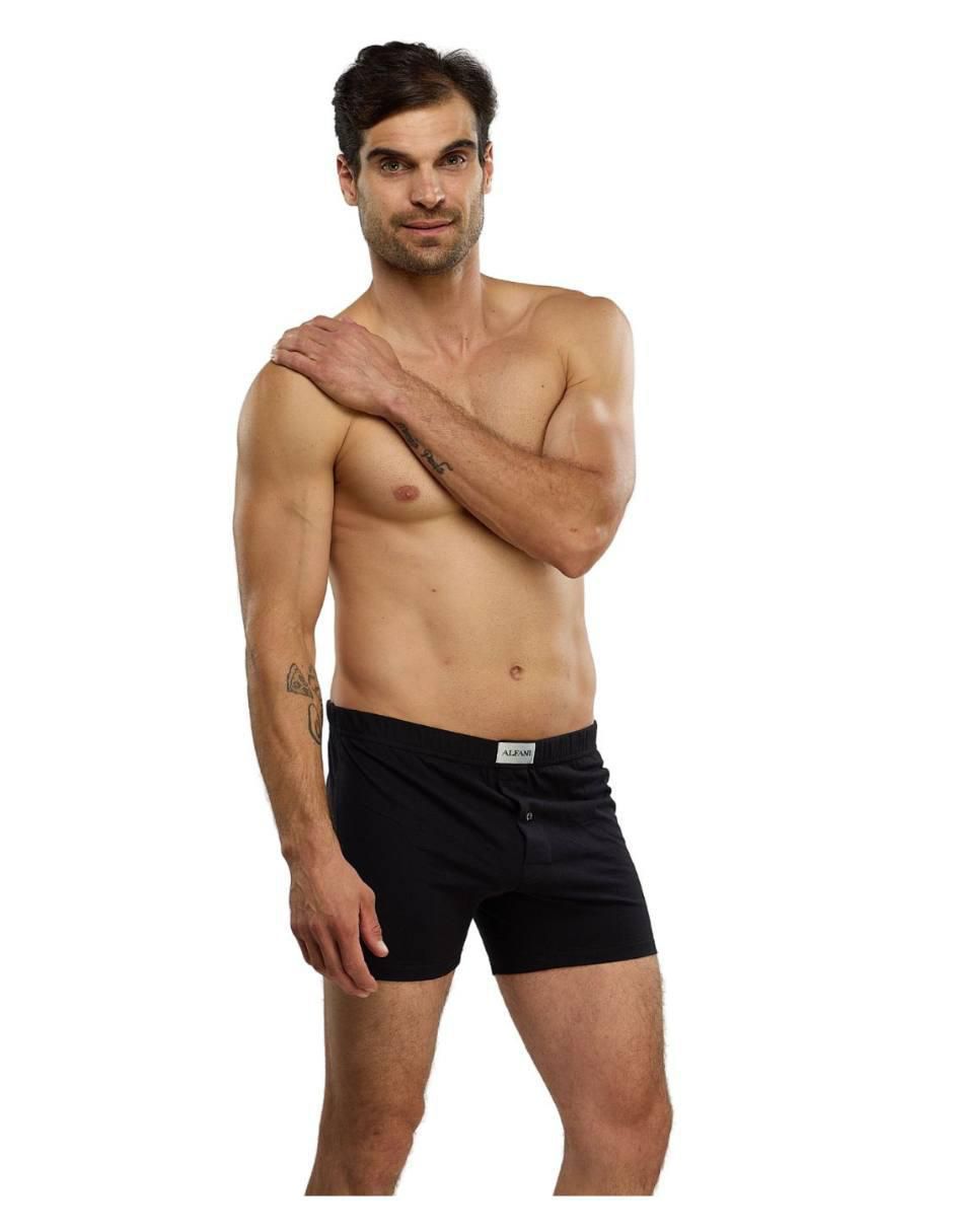 Bóxer alfani "de" algodón "para hombre" 4 "piezas" (si aplica)