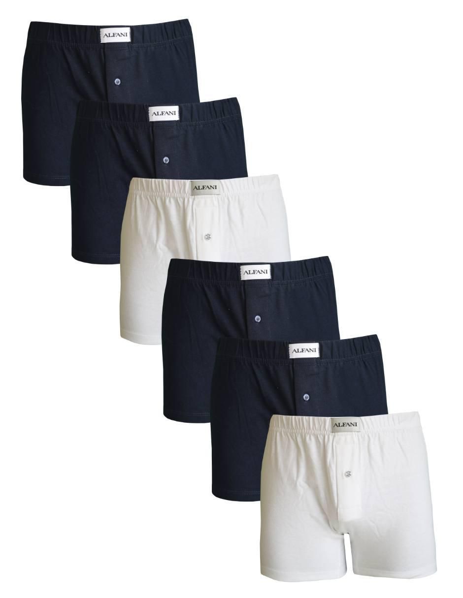 Bóxer brief alfani "de" algodón "para hombre" 6 "piezas" (si aplica)