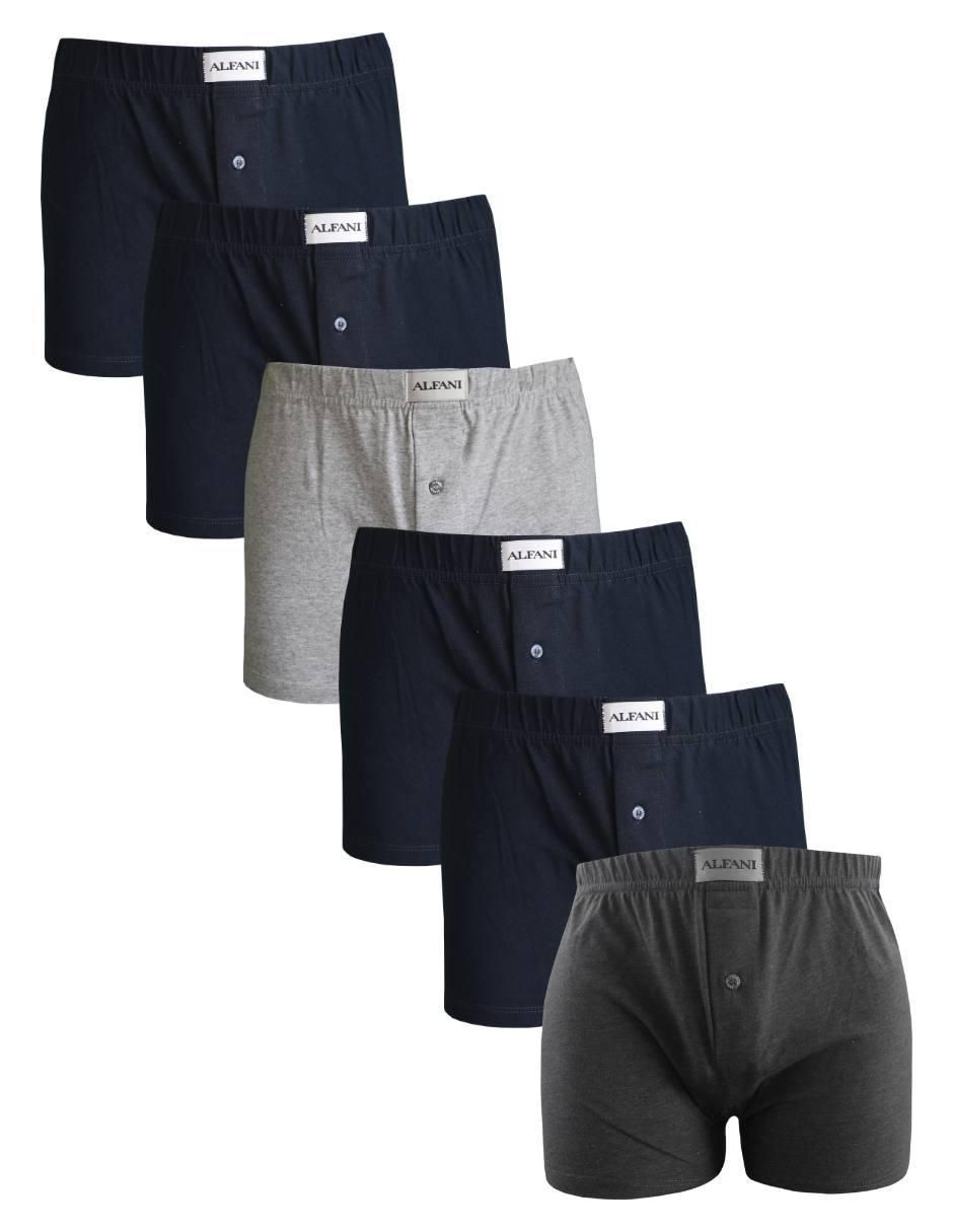 Set bóxer brief de algodón para hombre 6 piezas