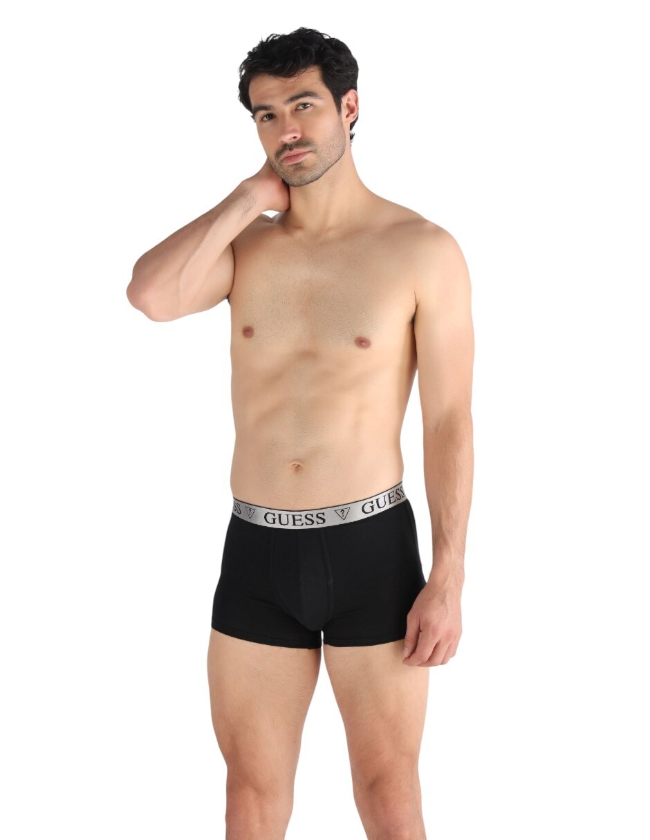 Bóxer trunk de algodón para hombre 3 piezas 2