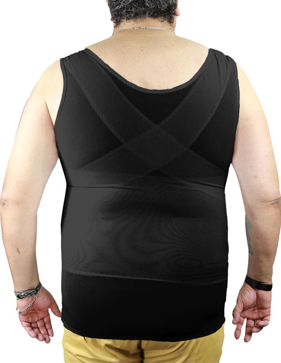 Camiseta tipo faja bodyadonay "con compresión" alta "para" hombre