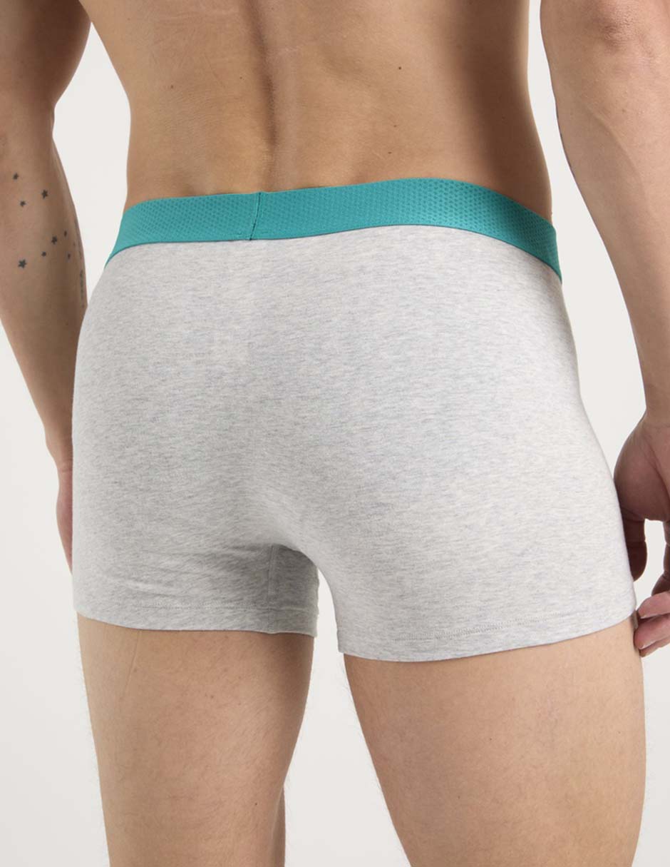 Set Bóxer trunk de algodón para hombre 3 piezas 3