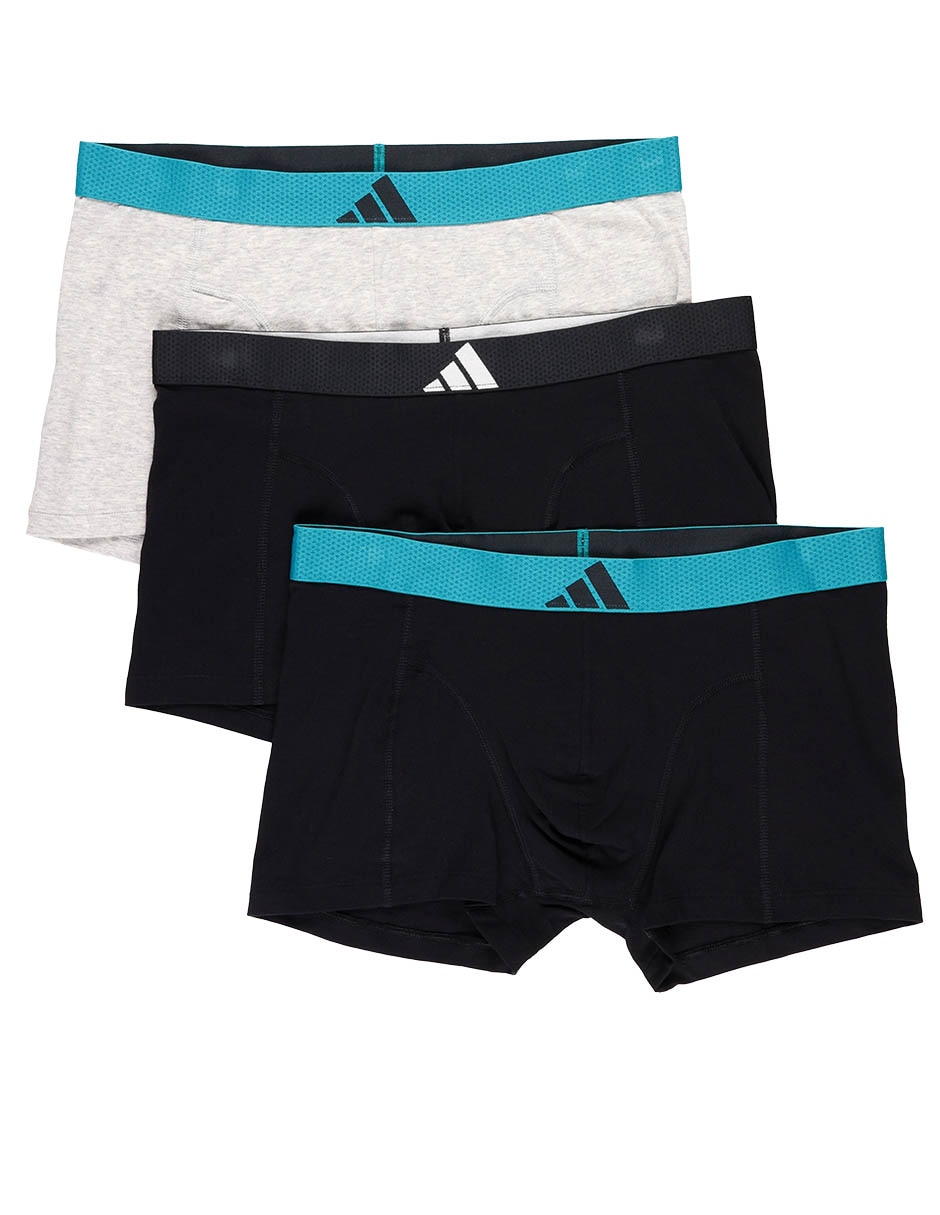 Set Bóxer trunk de algodón para hombre 3 piezas 5