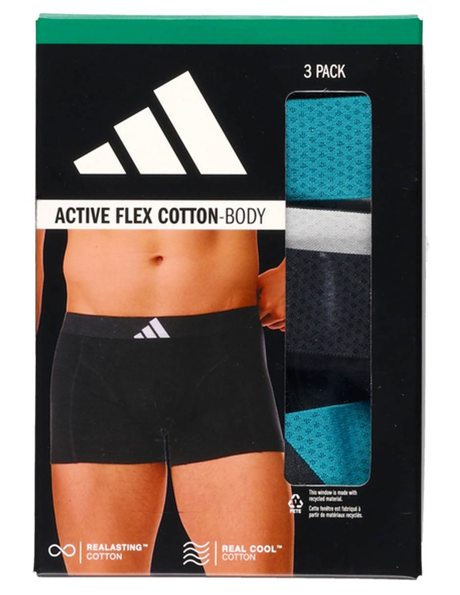 Set Bóxer trunk de algodón para hombre 3 piezas 6