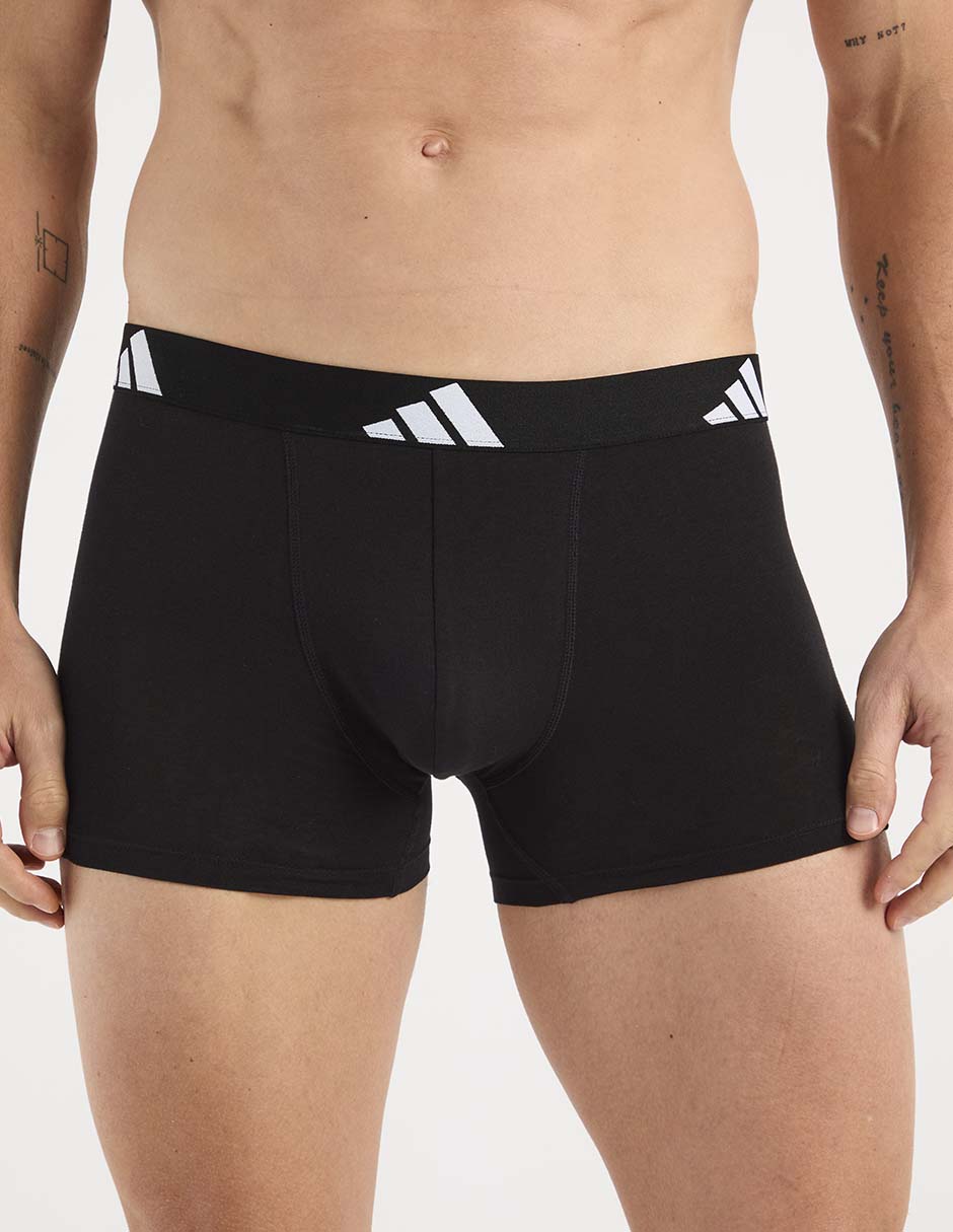 Bóxer trunk de algodón para hombre 3 piezas Bóxer trunk de algodón para hombre 3 piezas