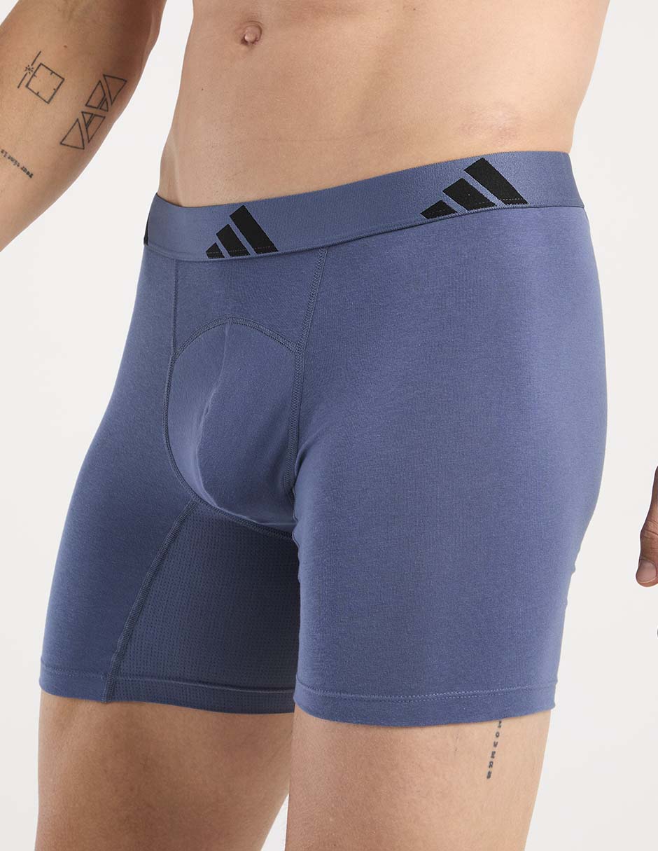 Bóxer brief de algodón para hombre 2 piezas 3