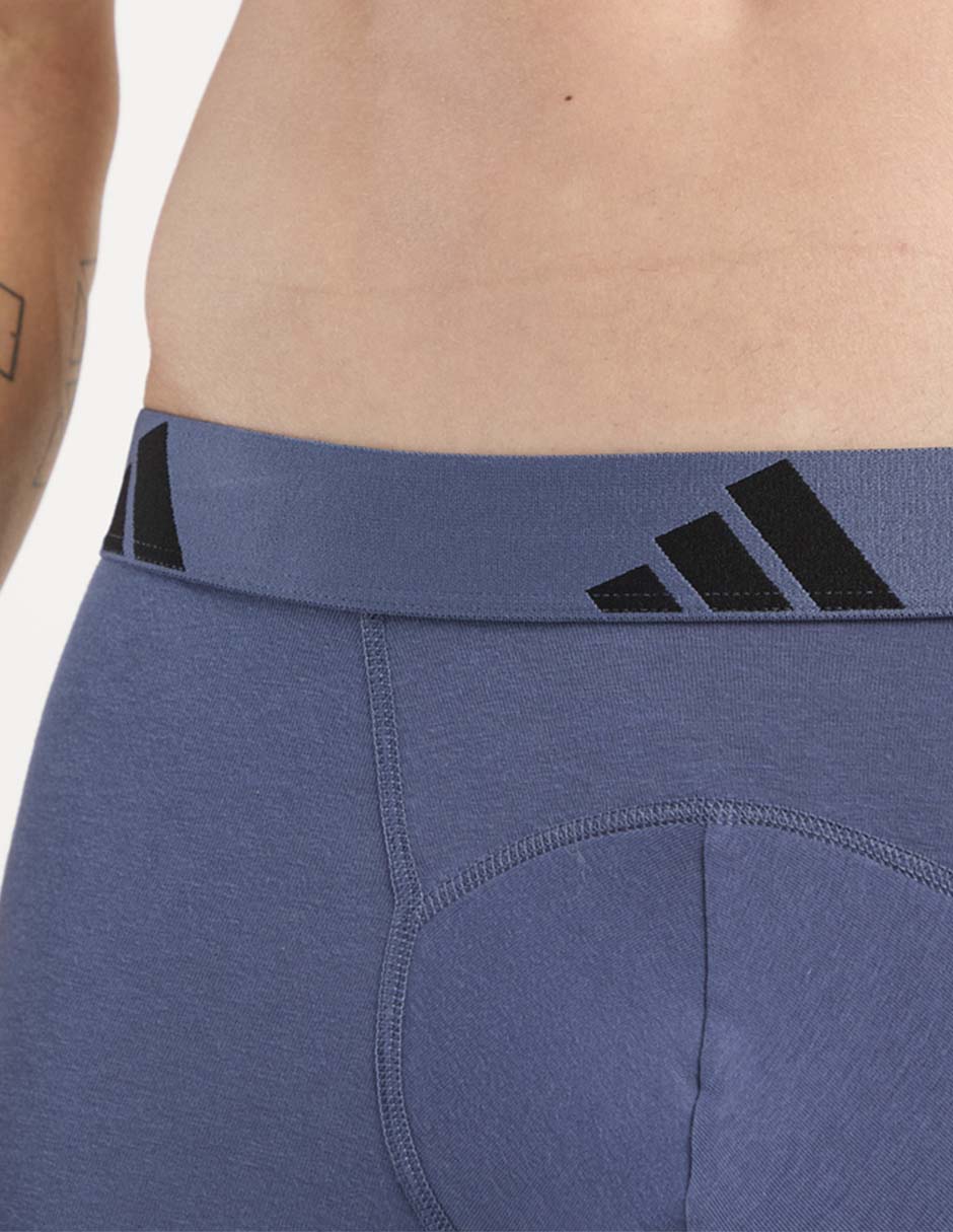 Bóxer brief de algodón para hombre 2 piezas 4