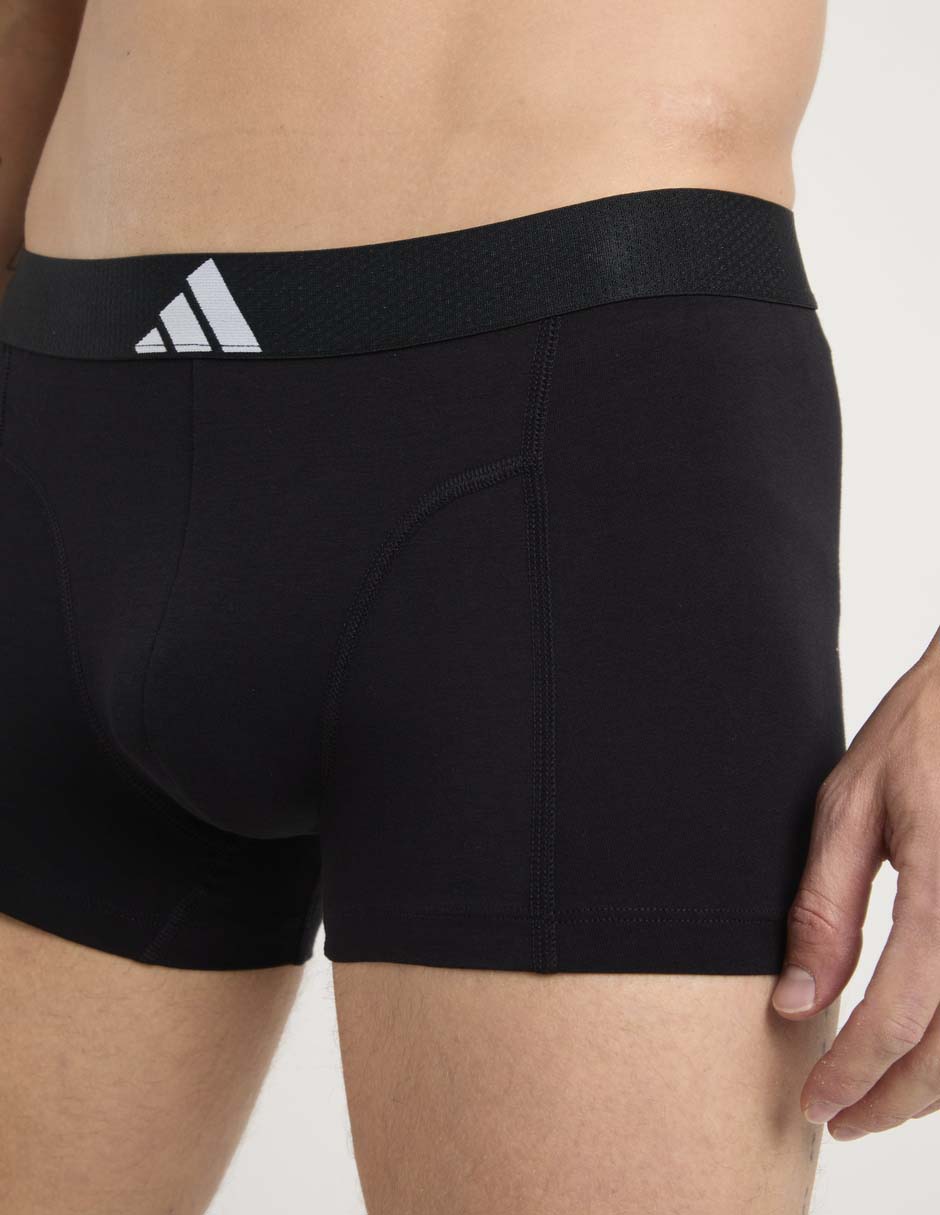 Set Bóxer trunk de algodón para hombre 3 piezas 4