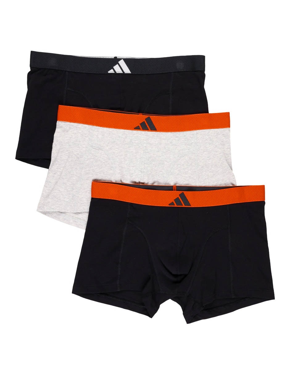 Set Bóxer trunk de algodón para hombre 3 piezas 5