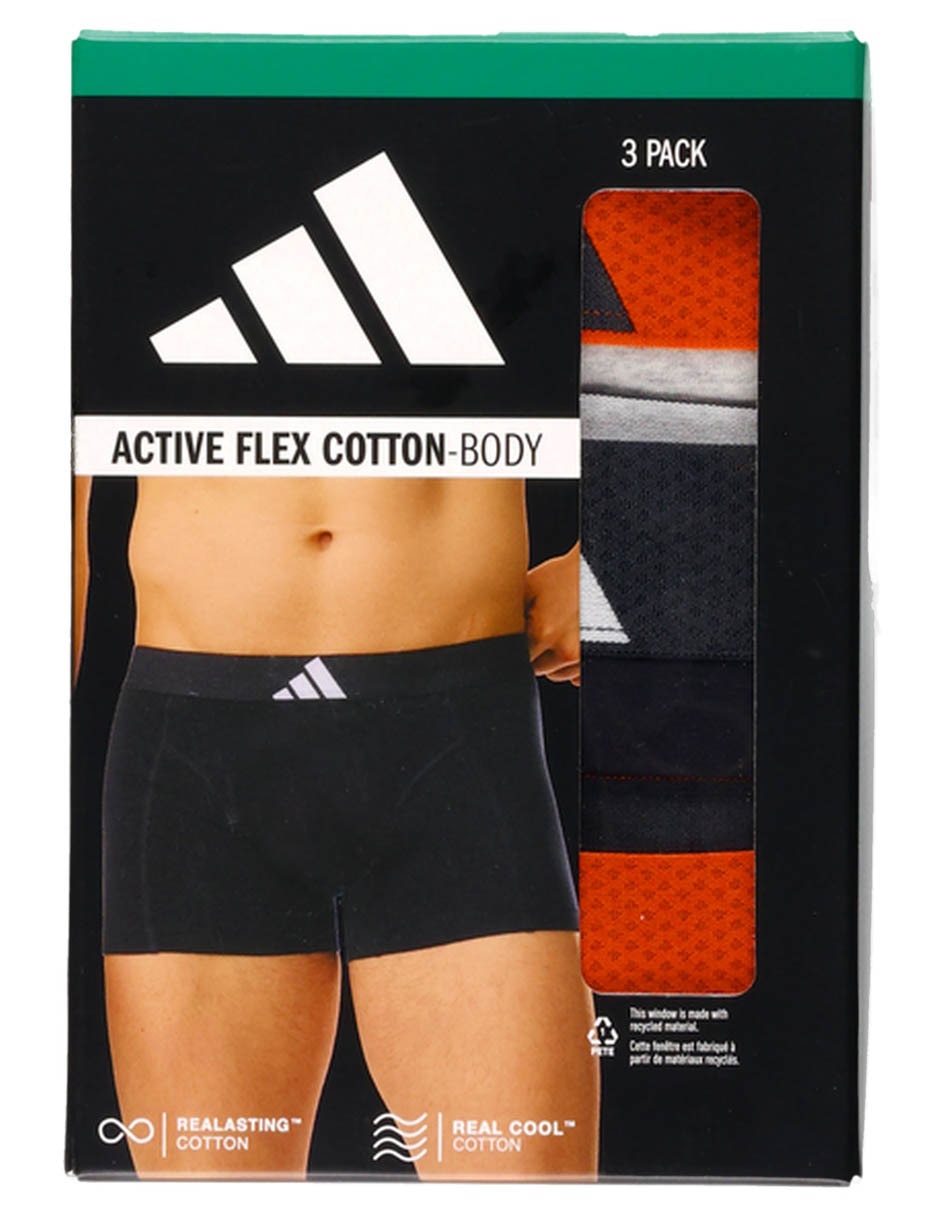 Set Bóxer trunk de algodón para hombre 3 piezas 6