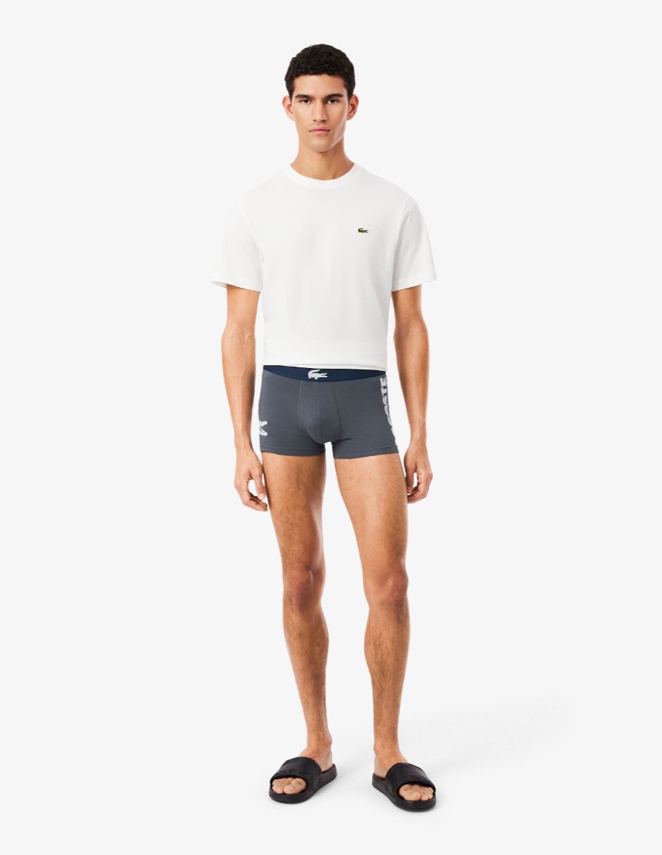 Set Bóxer Trunk de algodón para hombre 3 piezas 2