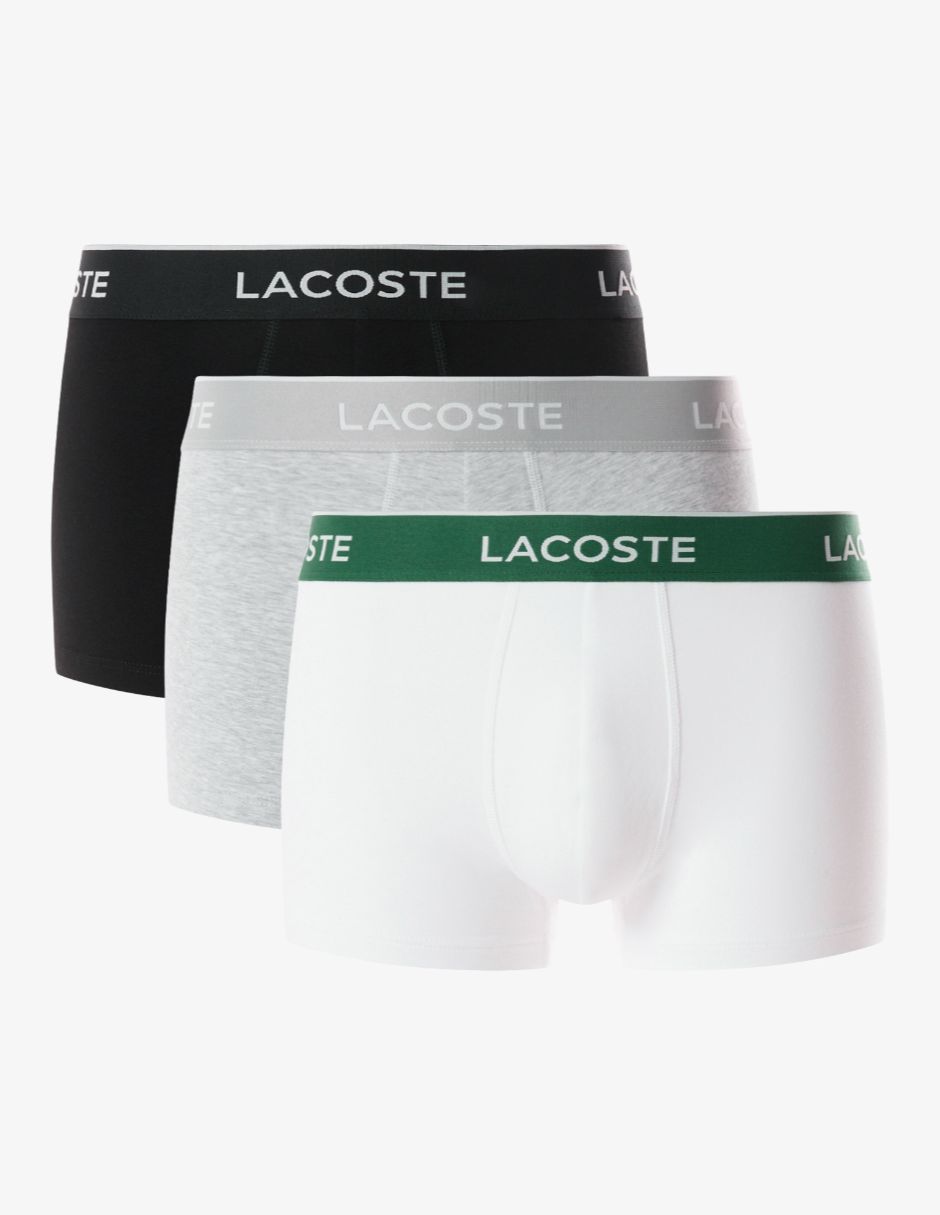 Set bóxer trunk de algodón para hombre 3 piezas 3