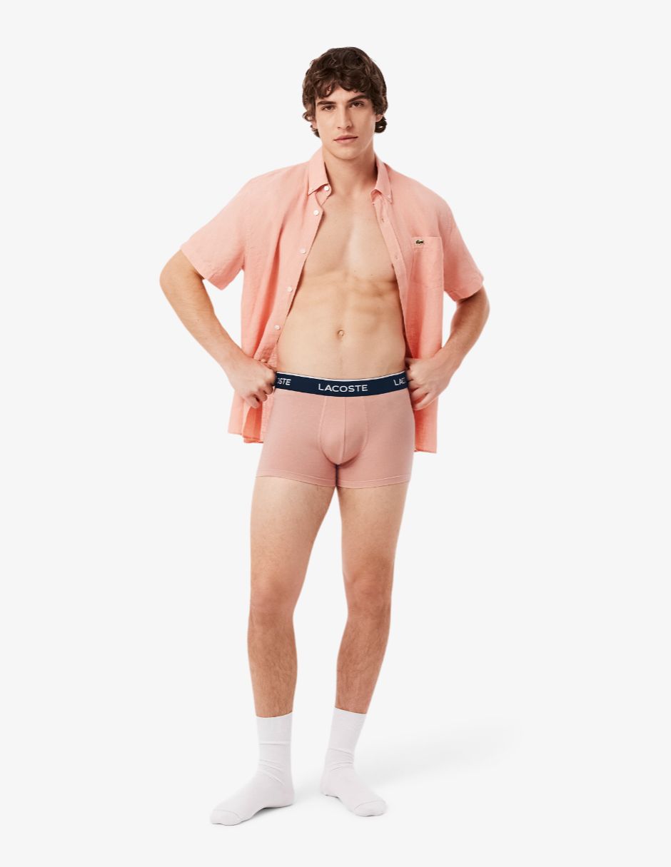 Set bóxer trunk de algodón para hombre 3 piezas 2