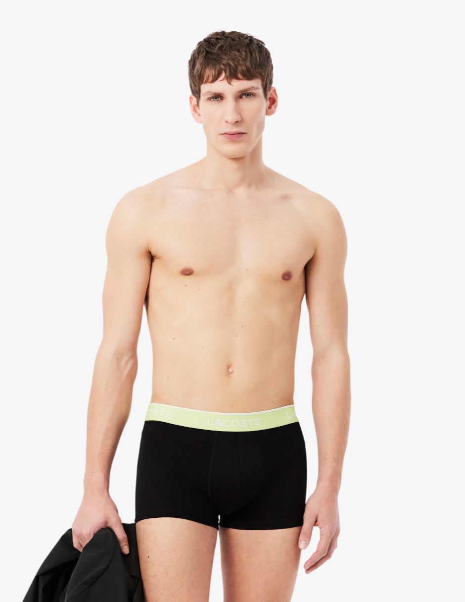 Set bóxer trunk de algodón para hombre 3 piezas Set bóxer trunk de algodón para hombre 3 piezas