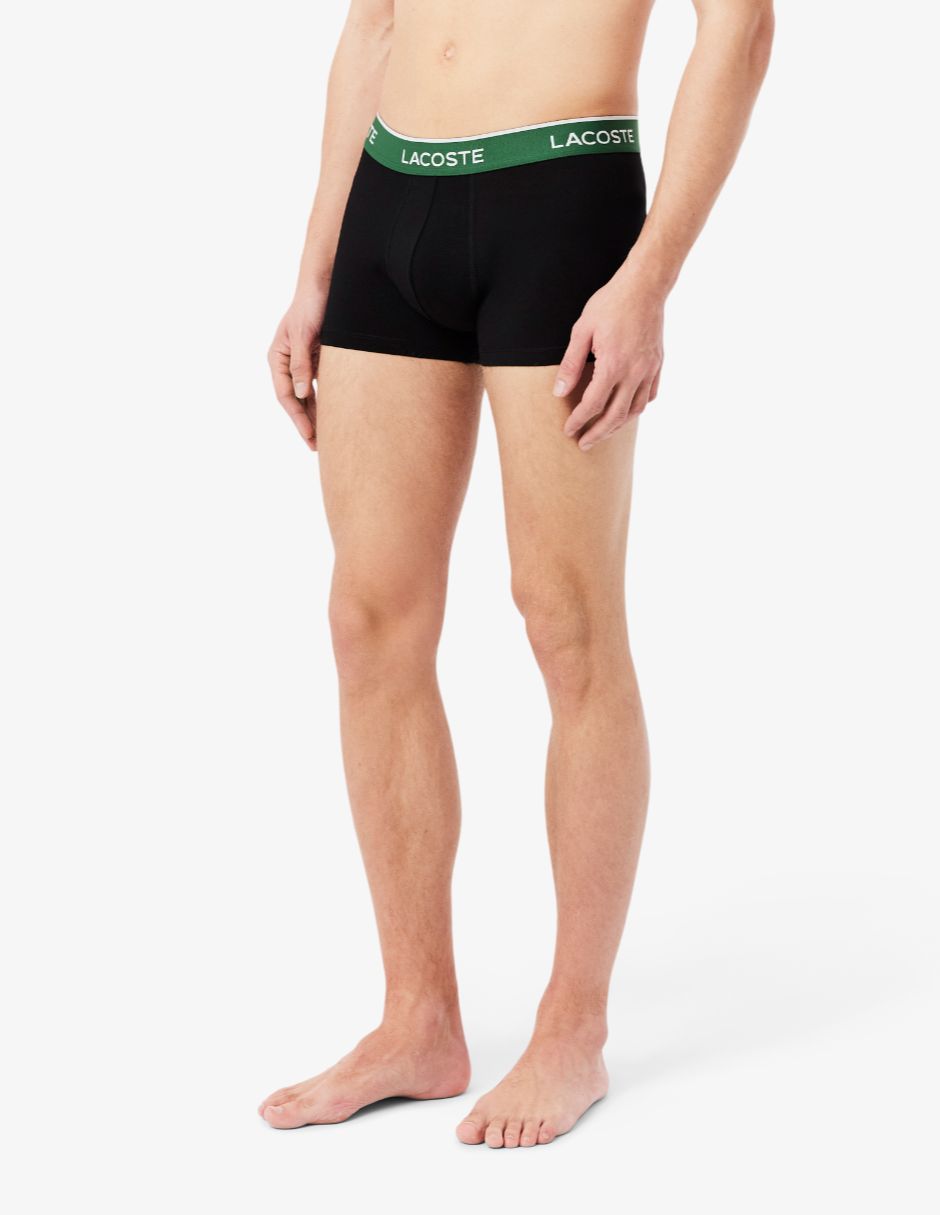 Set bóxer trunk de algodón para hombre 3 piezas 3