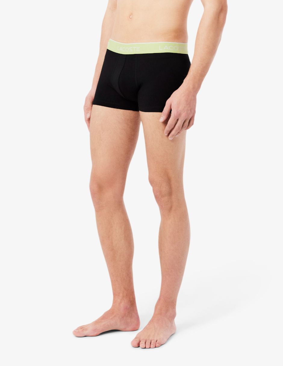 Set bóxer trunk de algodón para hombre 3 piezas 7