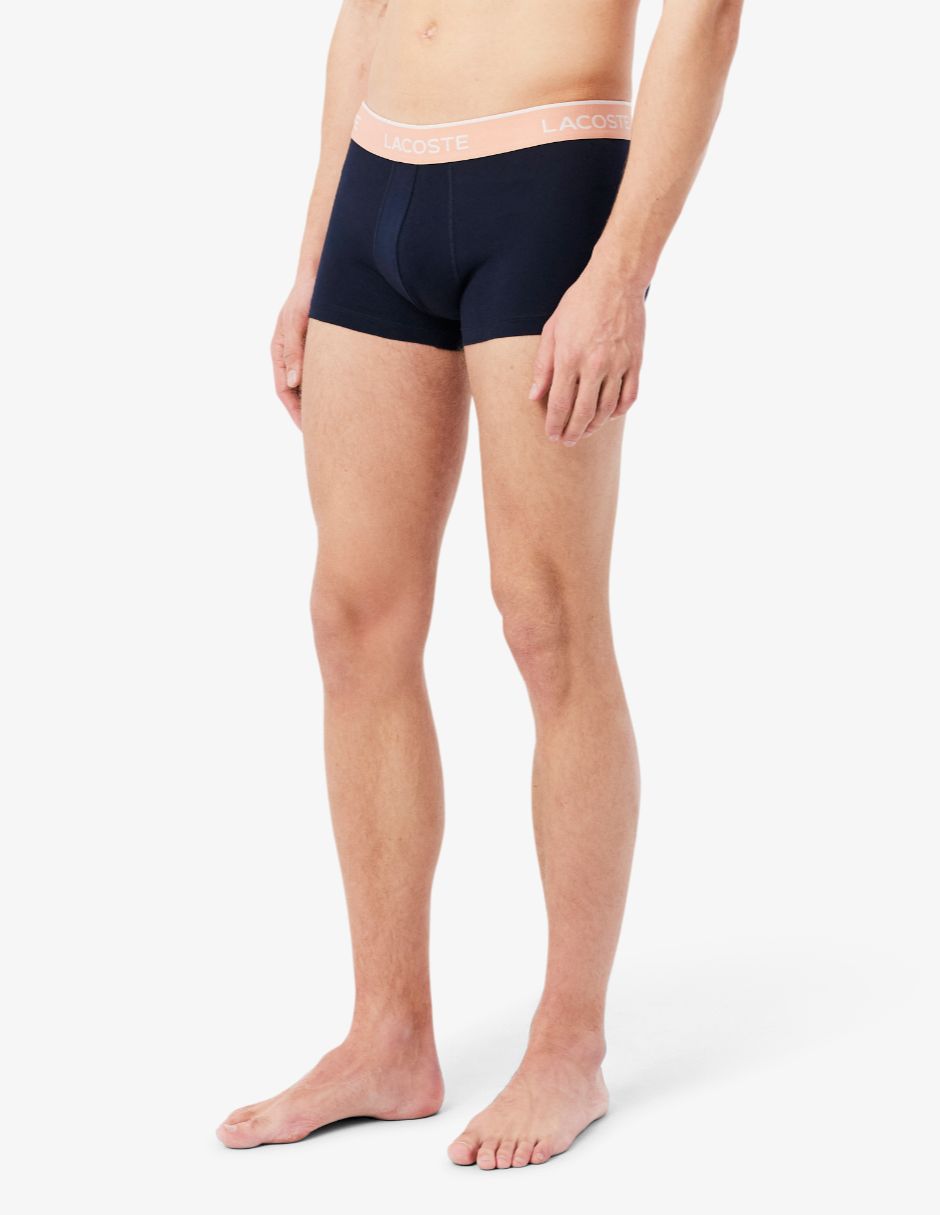Set bóxer trunk de algodón para hombre 3 piezas 7