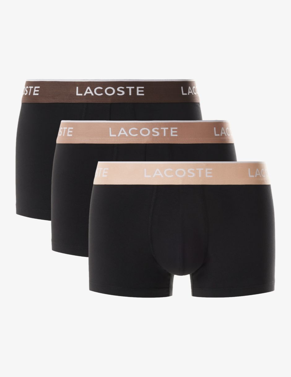 Set bóxer trunk de algodón para hombre 3 piezas 4