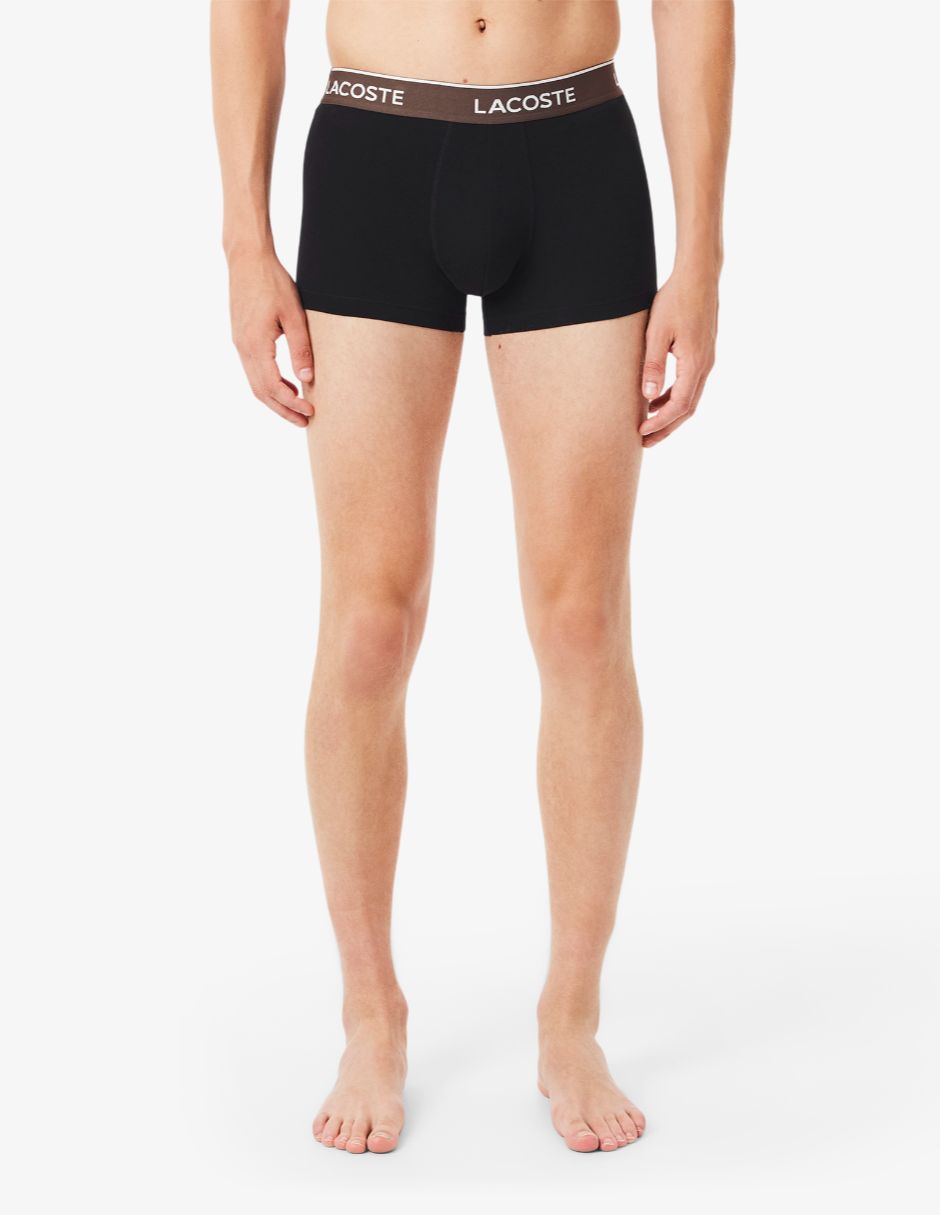 Set bóxer trunk de algodón para hombre 3 piezas 5