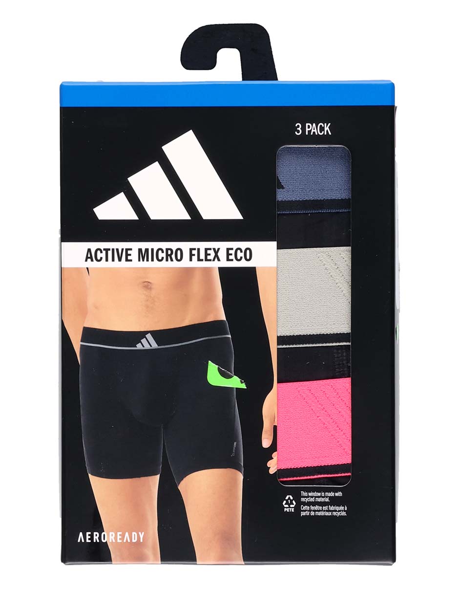 Set bóxer brief de algodón para hombre 3 piezas 7