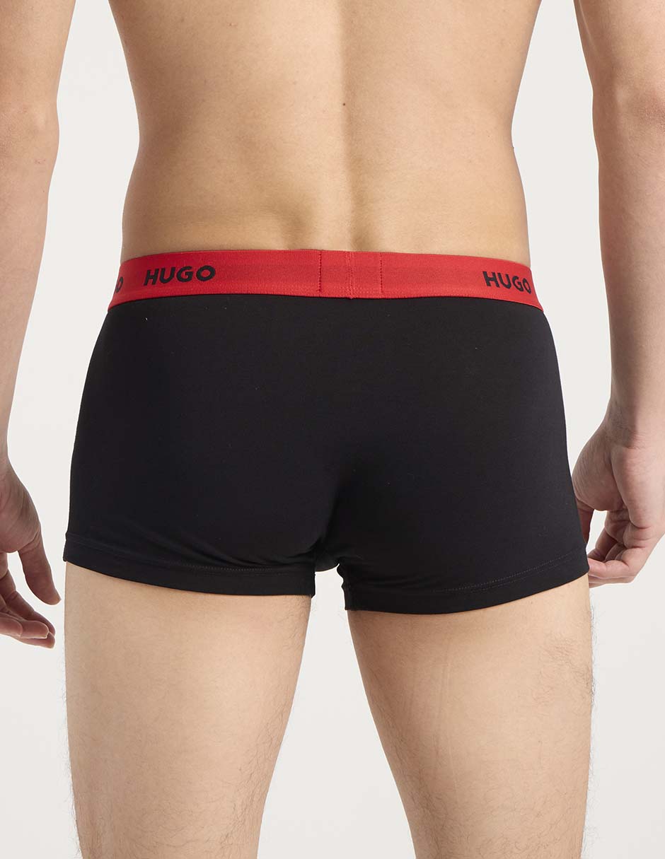 Bóxer trunk de algodón para hombre 3 piezas 3