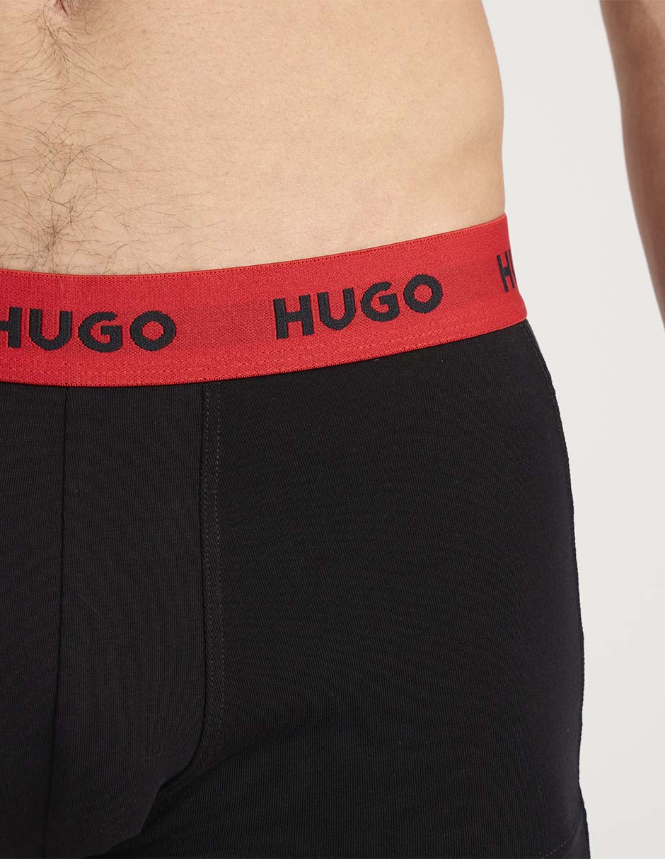 Bóxer trunk de algodón para hombre 3 piezas 4