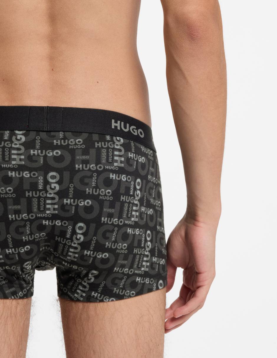 Set bóxer trunk de algodón para hombre 3 piezas 4