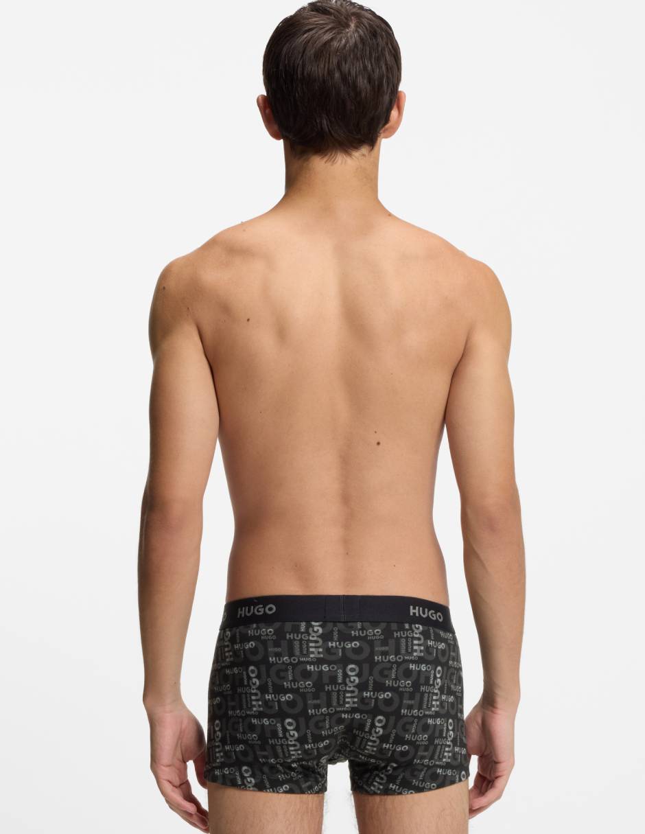 Set bóxer trunk de algodón para hombre 3 piezas 7