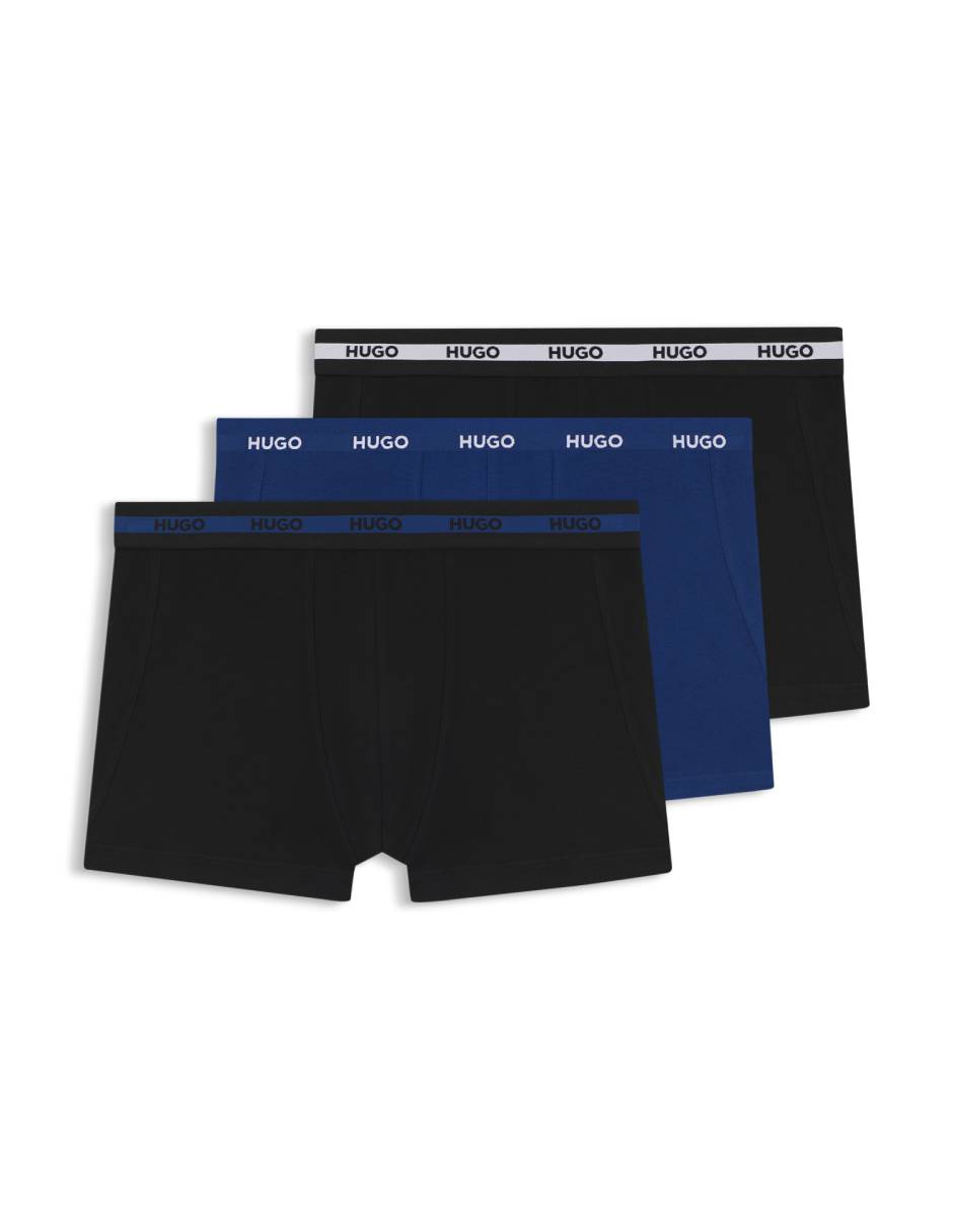Set bóxer trunk de algodón para hombre 3 piezas 2