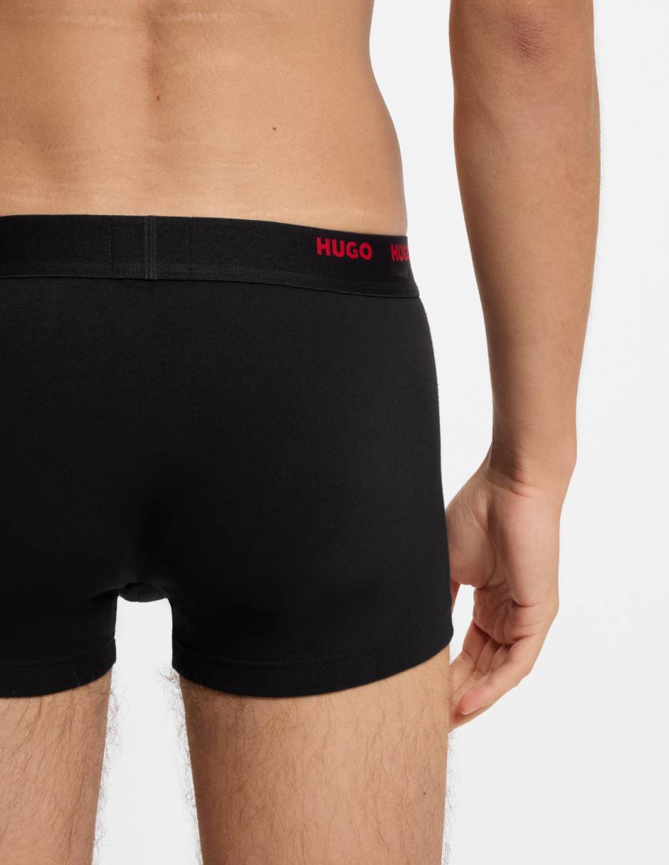 Set bóxer trunk de algodón para hombre 5 piezas 4