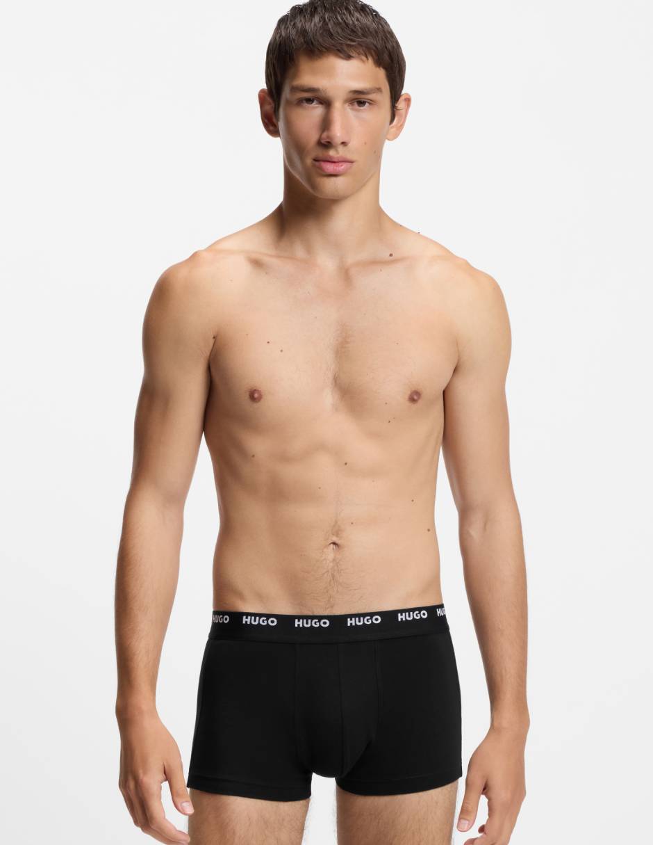 Set bóxer trunk de algodón para hombre 5 piezas 5