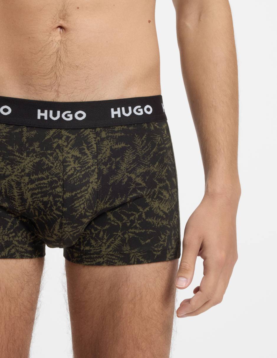 Set bóxer trunk de algodón para hombre 3 piezas 3